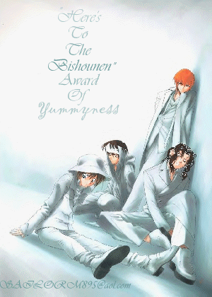 Here`s to the Bishonen Award of Yummyness
